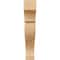 Ekena Millwork 2 1/2"W x 8"D x 14"H Large Rockport Wood Corbel, Red Oak CORW03X08X14RKRO - alternate 2